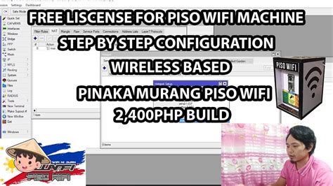 pamayanan piso wifi|Paanu Setup at configure pinakamurang piso wifi .